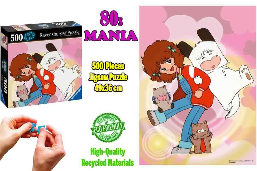 Hello Spank 80s Mania 500-Bitar Pussel - Robotto