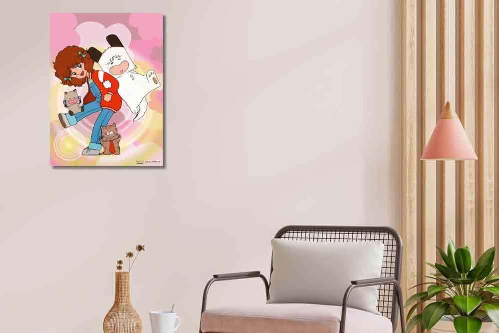 Hej spank 80-talets mani 500 bitars pussel