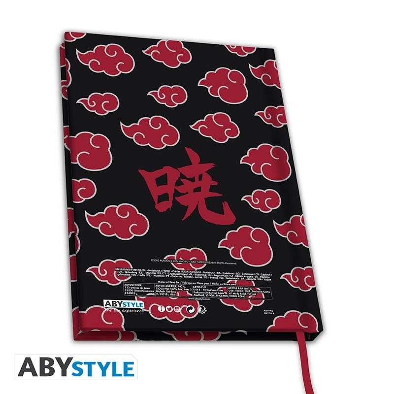 Naruto Shippuden Akatsuki A5 Anteckningsbok - Robotto