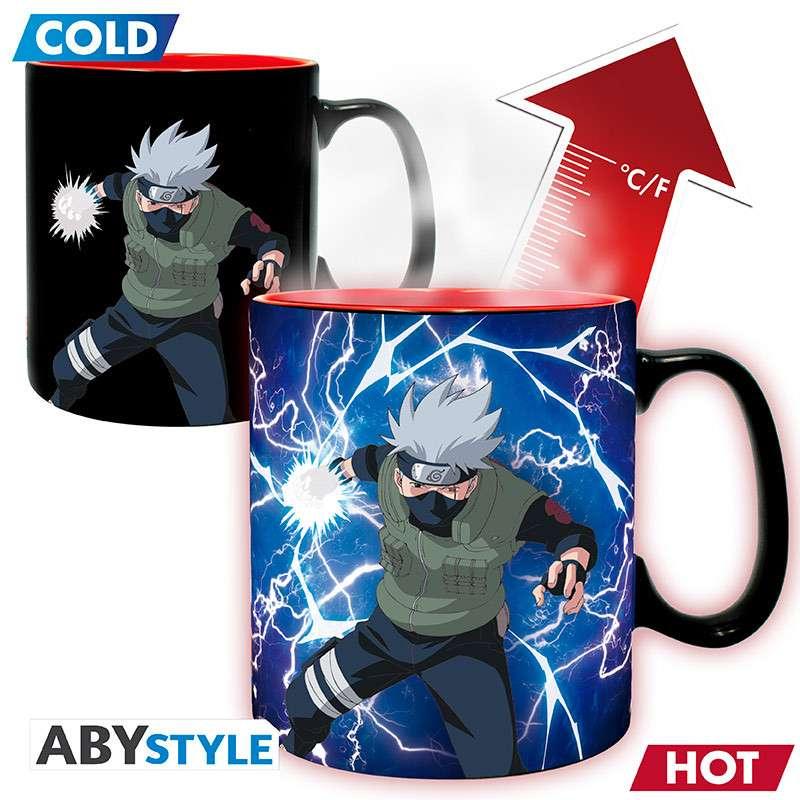 Naruto Shippuden Mug Heat Change Coaster Gift Set - Robotto