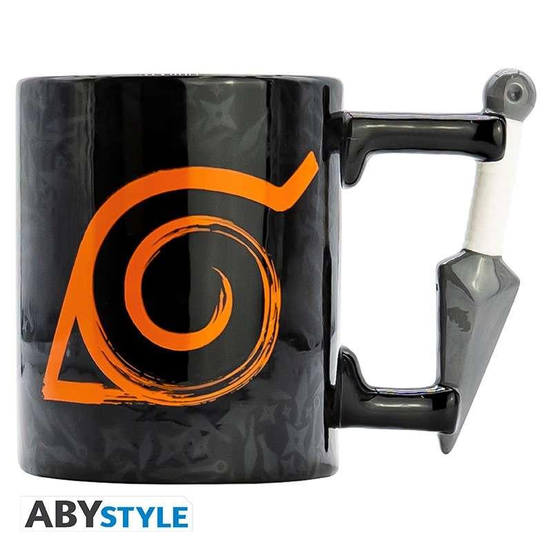 Naruto Shippuden Konoha Kunai 3D Mug - Robotto