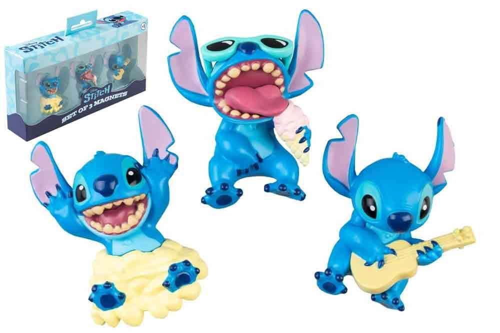 Disney Stitch 3 Magneter Set - Robotto