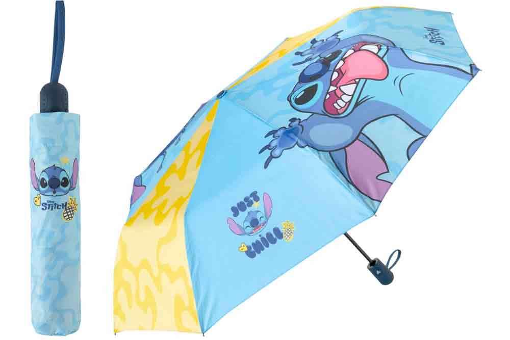 Disney Stitch Fällbar Umbrella - Perfekt för alla väder Robotto