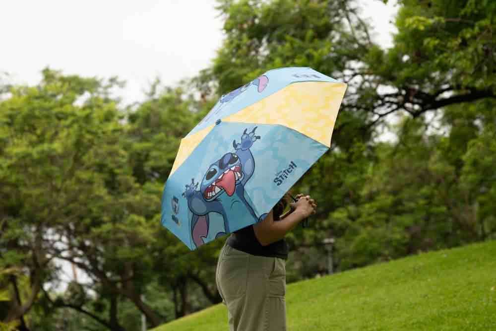 Disney Stitch Fällbar Umbrella - Perfekt för alla väder Robotto