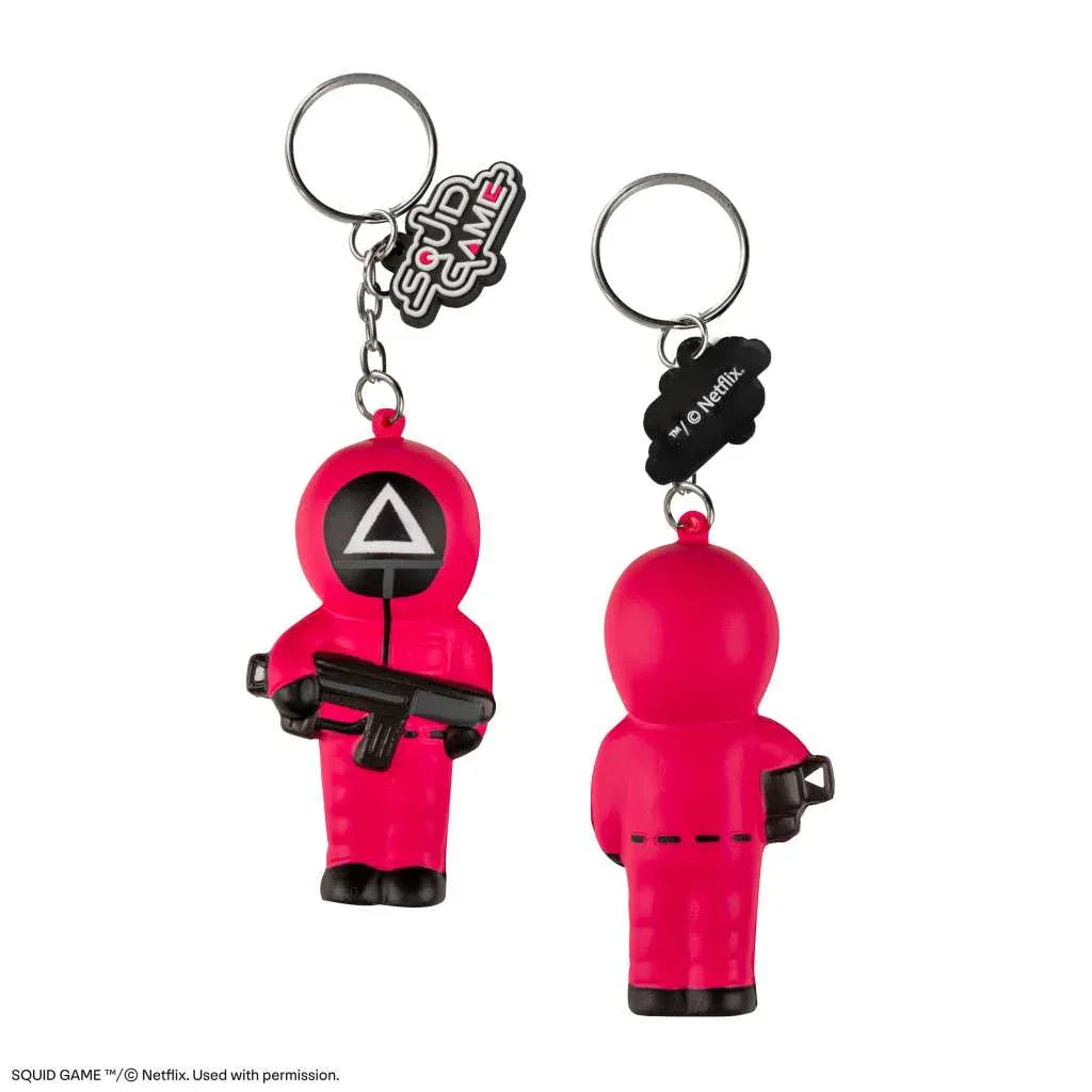 Squid Game Soldier Squishy Nyckelring - Robotto