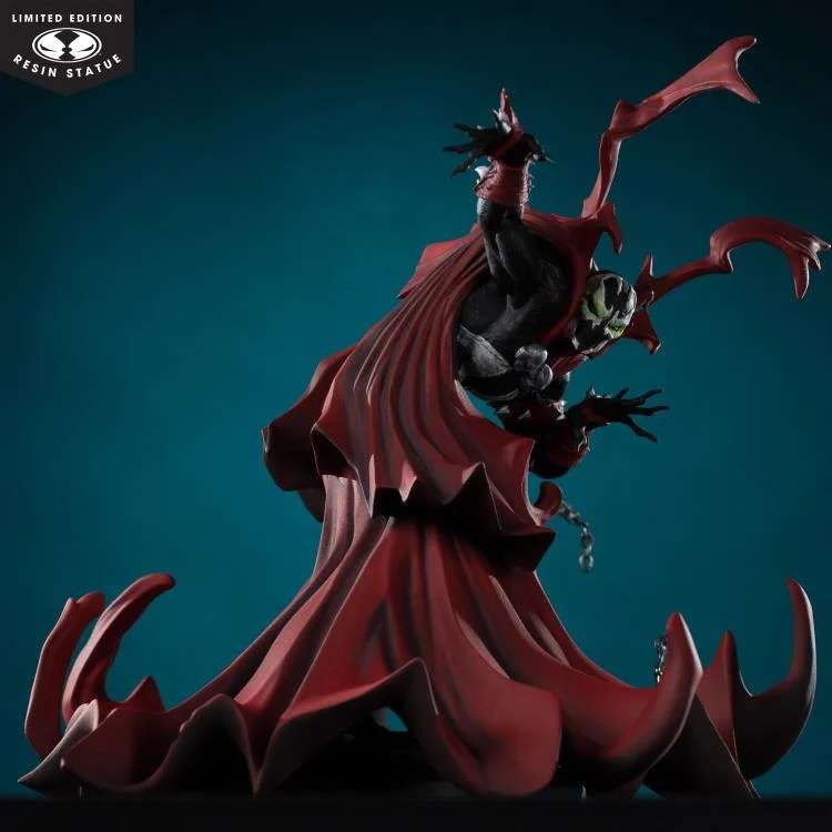 Spawn Black White & Red All Over Spawn av Greg Capullo Resin Statue mcfarlane toys 2025