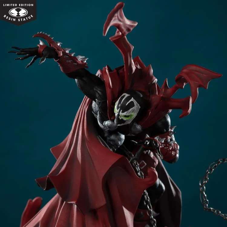 Spawn Black White & Red All Over Spawn av Greg Capullo Resin Statue mcfarlane toys 2025