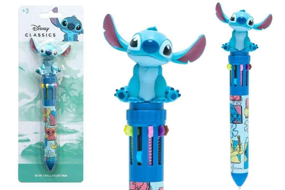 Disney Stitch 3D 10-färgs penna - Robotto