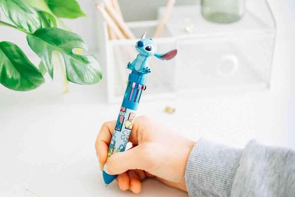 Disney Stitch 3D 10-färgs penna - Robotto