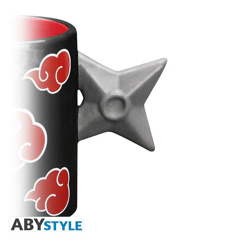 Naruto Shippuden Shuriken Akatsuki 3D Mug - Robotto