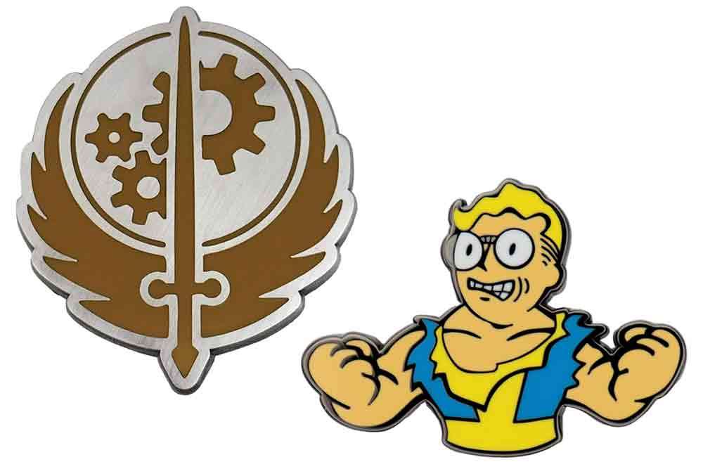 Fallout Mystery Pin Badge Series 2 CDU (12) fanattik