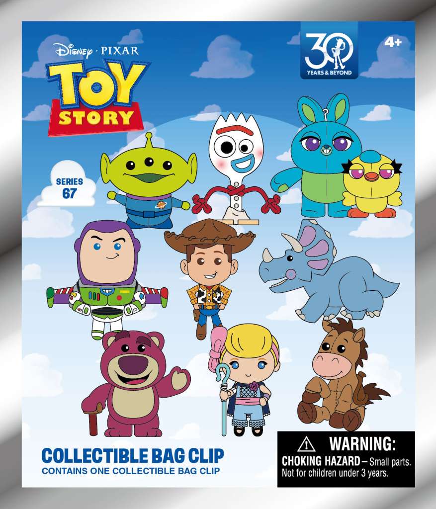 Toy Story 30-årsjubileum Bag Clip Blind Box Display (24) monogram