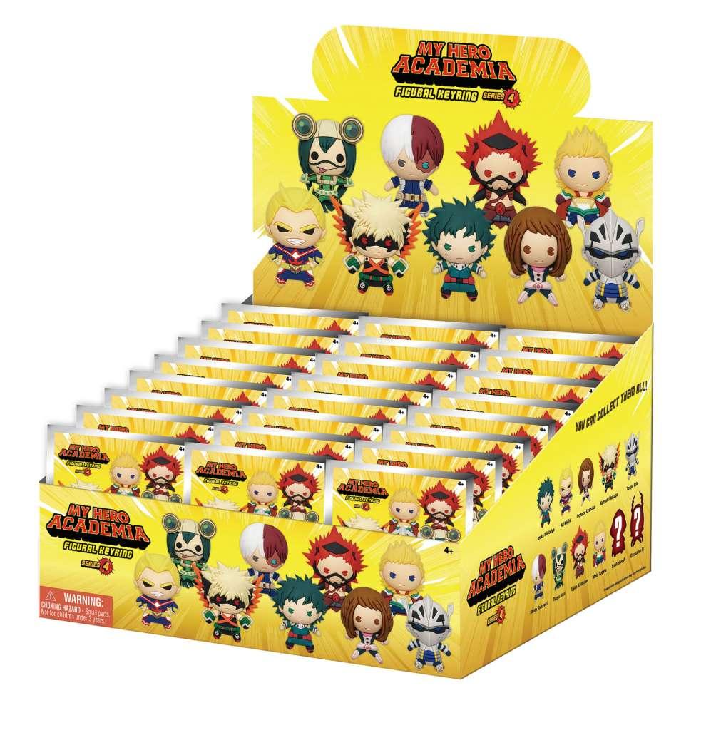 My Hero Academia S.4 Bag Clip Blind Box Display (24) - Robotto