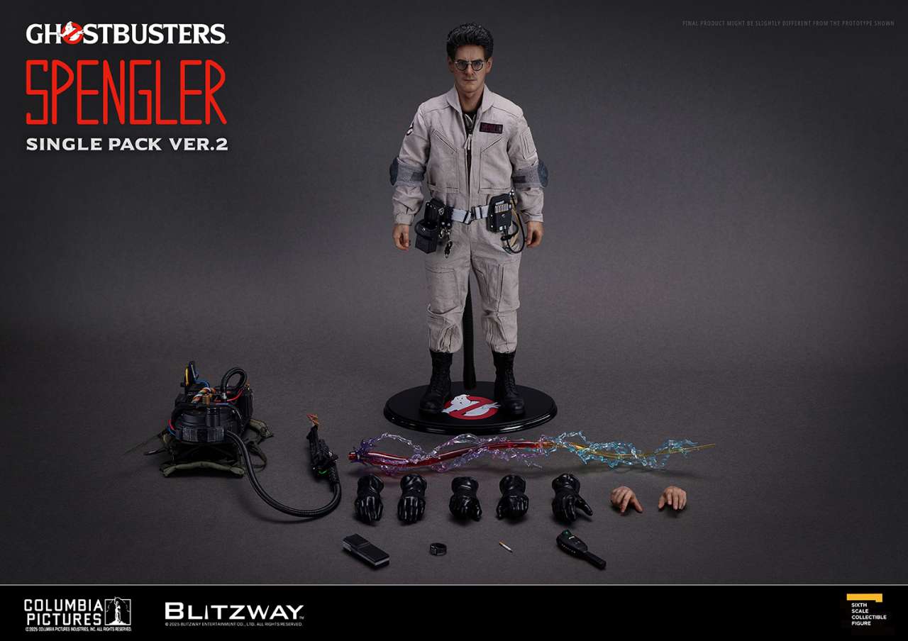 Ghostbusters Dr. Egon Spengler Ver.2 1/6 Action Figure blitzway
