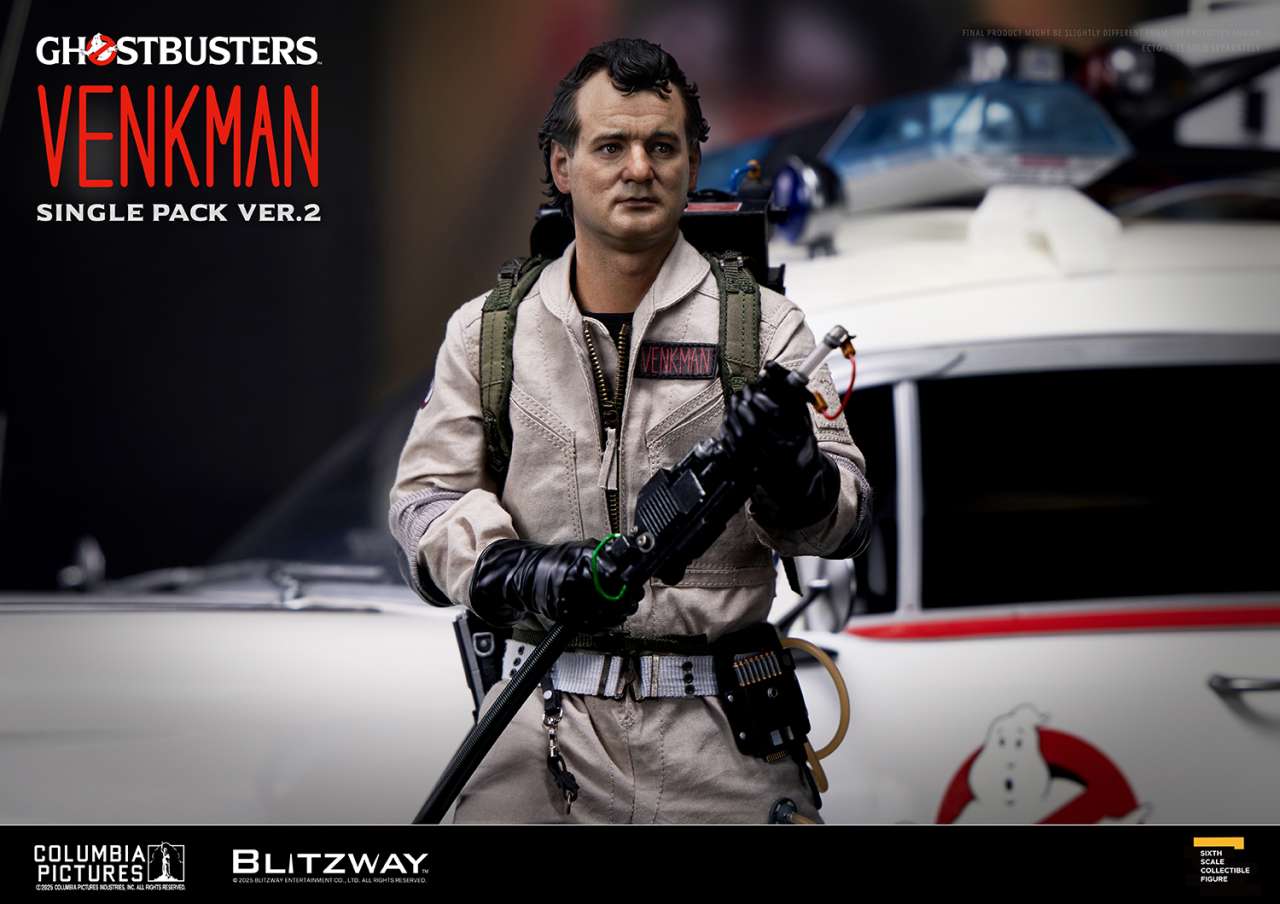 Ghostbusters Dr. Peter Venkman Ver. 2 1/6 Action Figure blitzway