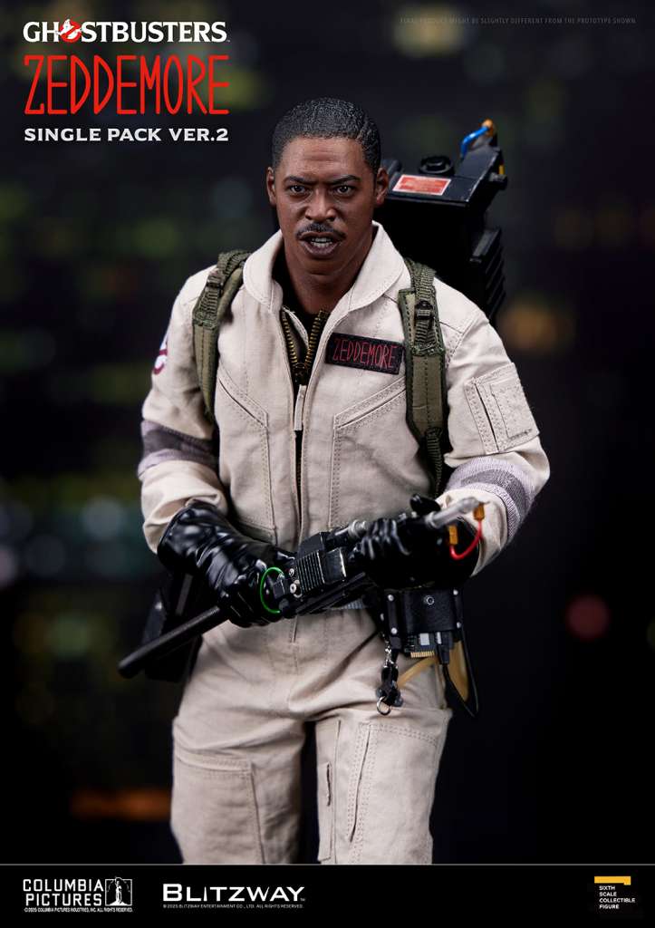 Ghostbusters Winston Zeddemore Ver. 2 1/6 Action Figure blitzway