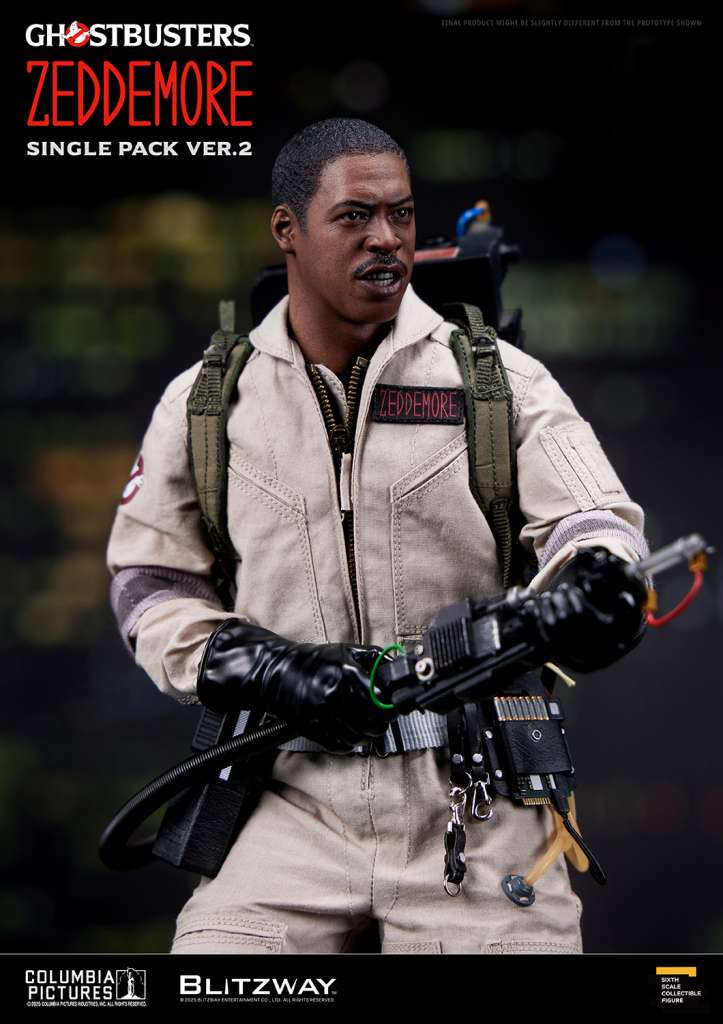 Ghostbusters Winston Zeddemore Ver. 2 1/6 Action Figure blitzway