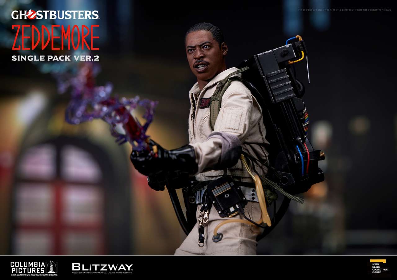 Ghostbusters Winston Zeddemore Ver. 2 1/6 Action Figure blitzway