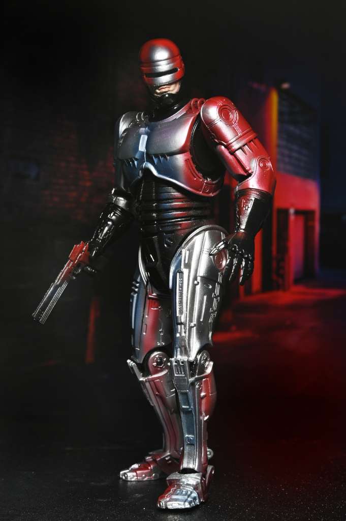 Robocop Poster Homage Ultimate Actionfigur neca