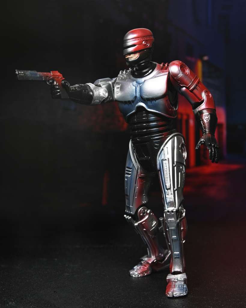 Robocop Poster Homage Ultimate Actionfigur neca