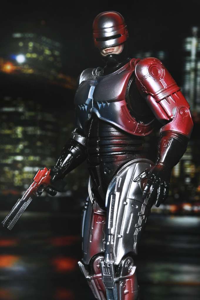 Robocop Poster Homage Ultimate Actionfigur neca