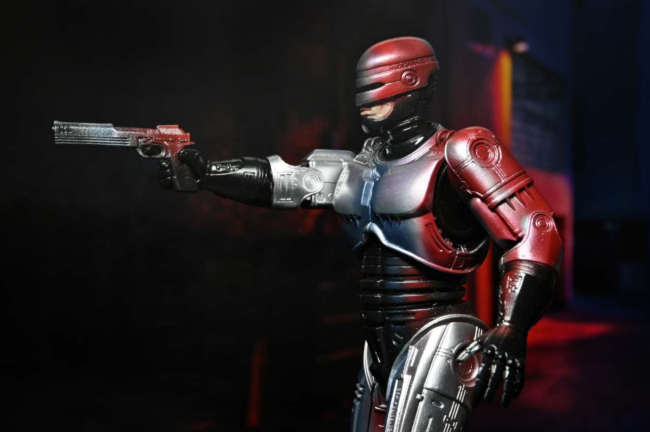 Robocop Poster Homage Ultimate Actionfigur neca