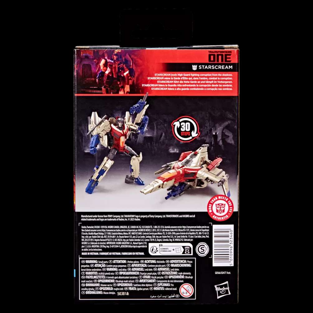 Transformers Studio Series Transformers One Starscream Action Figur hasbro