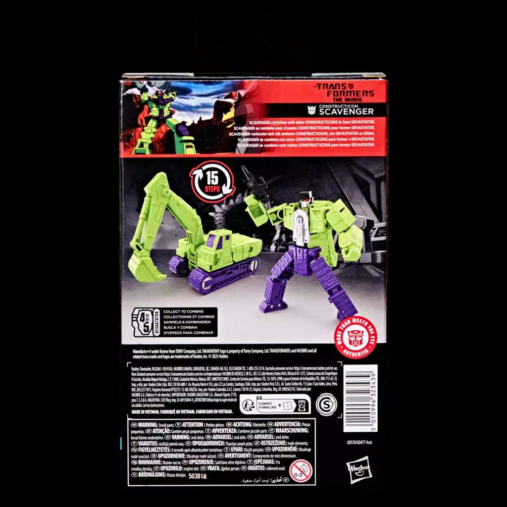 Transformers Studio Series Transformers The Movie Scavenger Action Figure hasbro