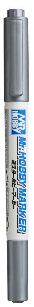 Gundam Marker CM-02 Silver - Vattentålig Metallic Färg - Robotto