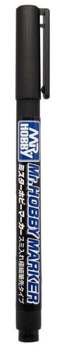 Gundam Marker CM-101 Super Fine Tip Brush Pen Black - Robotto