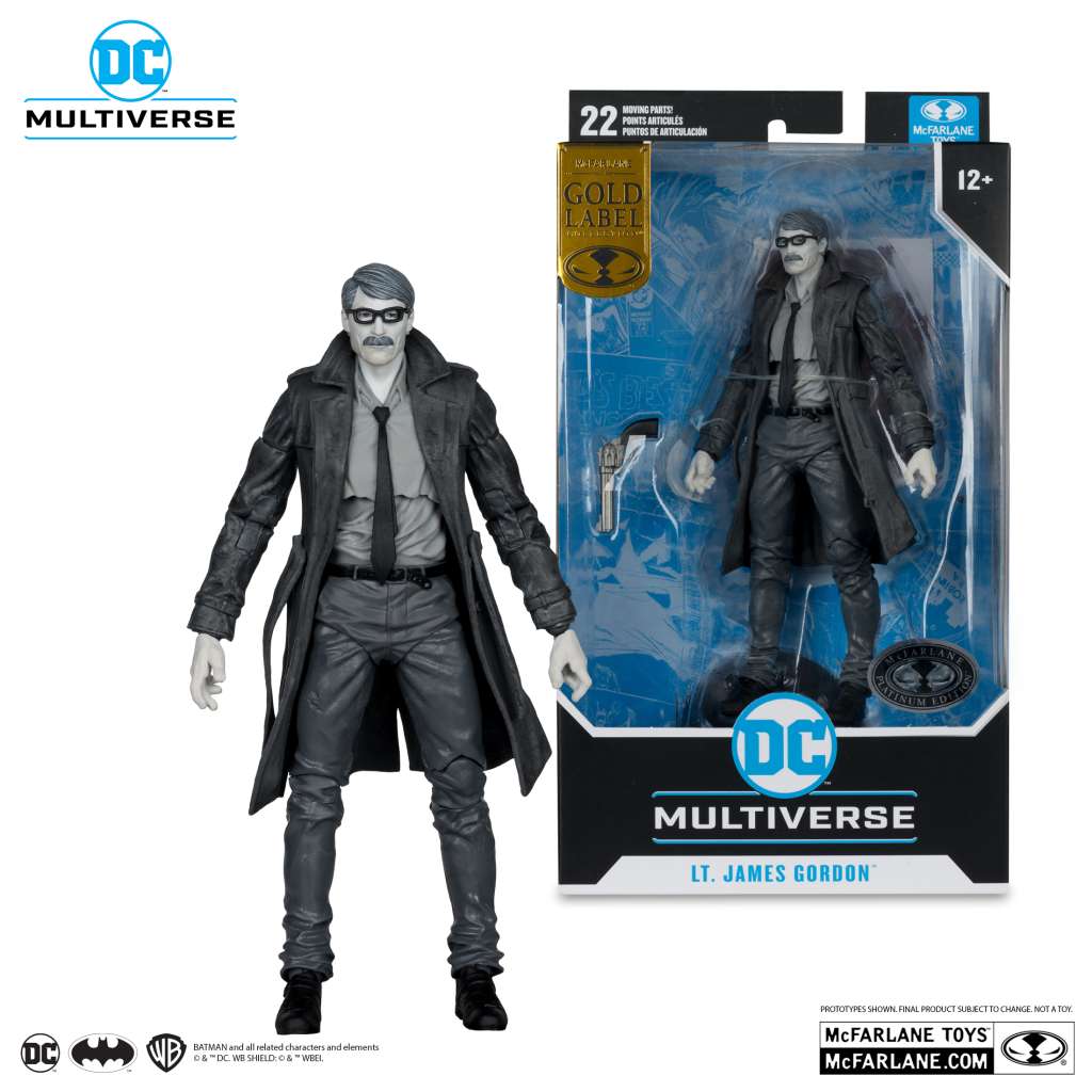 DC Multiverse Batman Year One Pt4 Gold Label Platinum Commissioner Gordon AF mcfarlane toys 2025