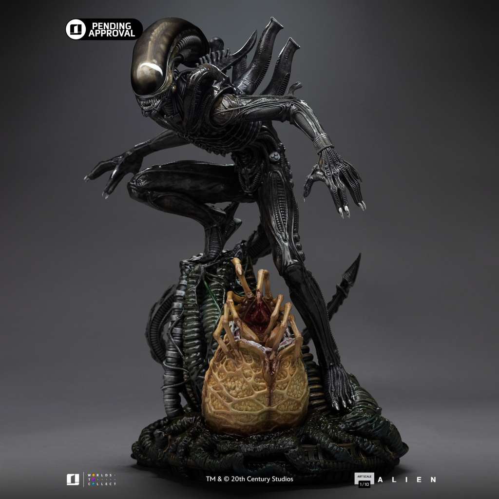 Alien Big Chap 1/10 Staty iron studios