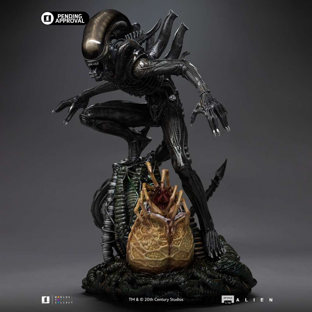 Alien Big Chap 1/10 Staty iron studios