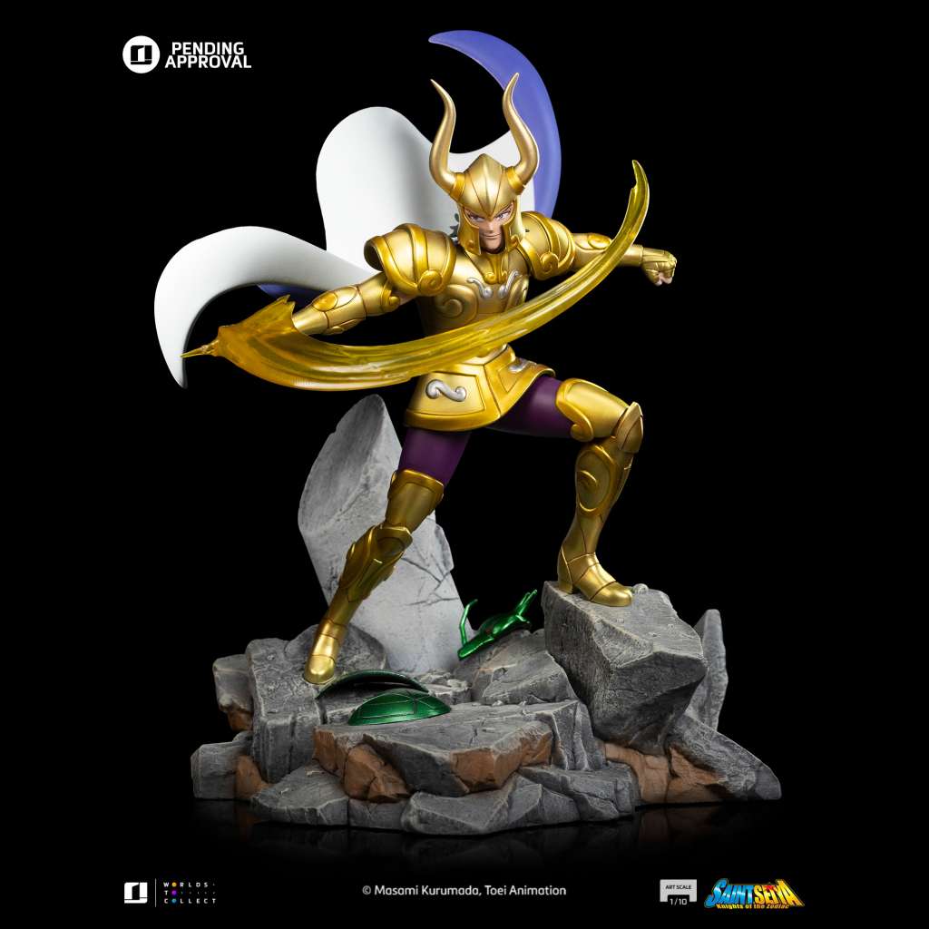 Saint Seiya Capricorn Shura 1/10 Figur iron studios