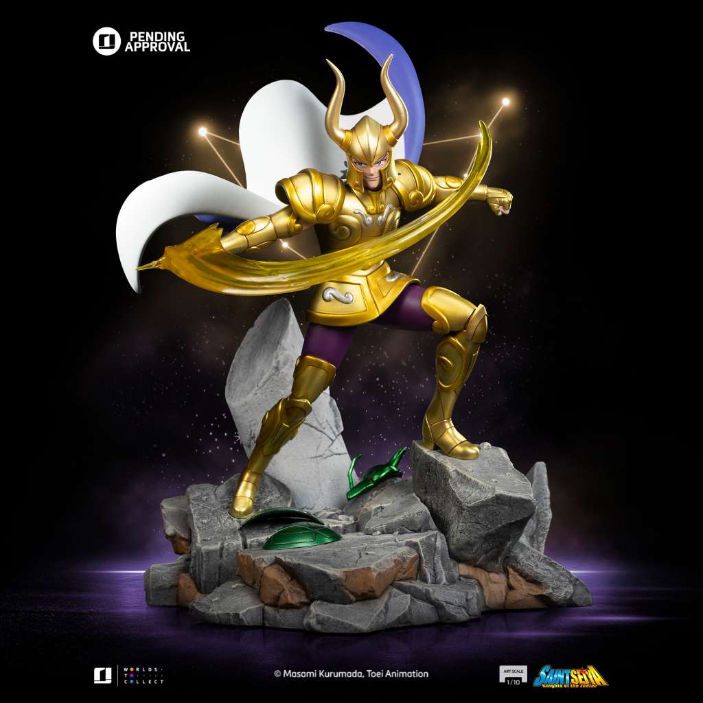 Saint Seiya Capricorn Shura 1/10 Figur iron studios