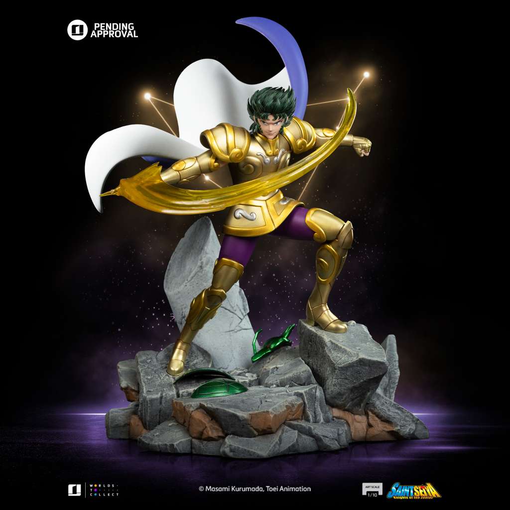 Saint Seiya Capricorn Shura 1/10 Figur iron studios