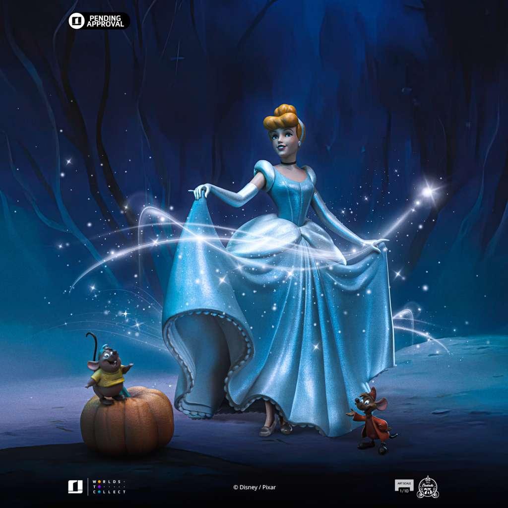 Disney Classics Cinderella 1/10 Statue - Samlarfigur - Robotto