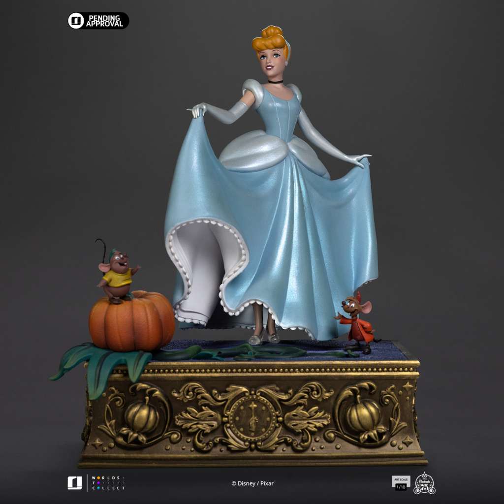 Disney Classics Cinderella 1/10 Statue - Samlarfigur iron studios