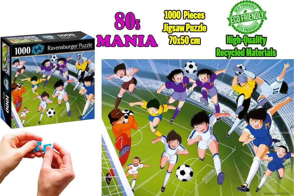 Captain Tsubasa 80s Mania 1000 Bitars Pussel ravensburger