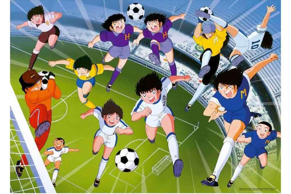 Captain Tsubasa 80s Mania 1000 Bitars Pussel - Robotto