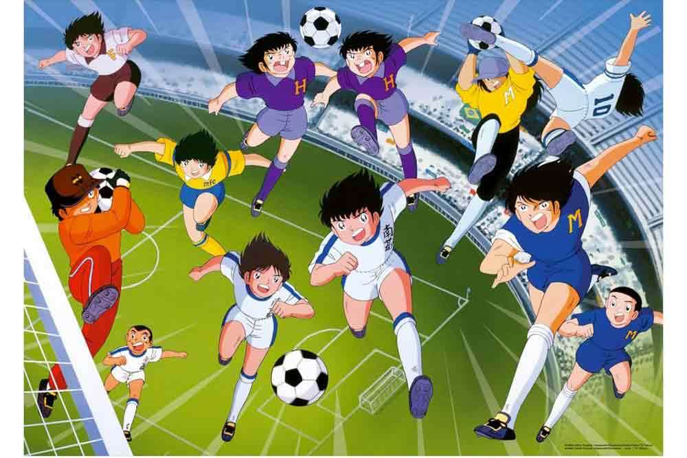 Captain Tsubasa 80s Mania 1000 Bitars Pussel ravensburger