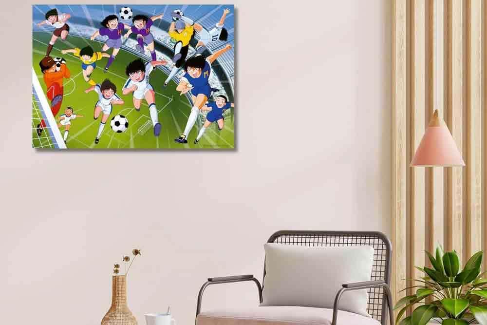 Captain Tsubasa 80s Mania 1000 Bitars Pussel - Robotto