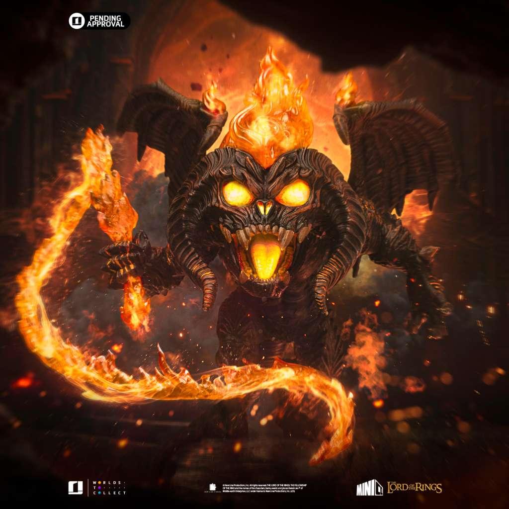 Lord of the Rings Balrog Mini Figur - Robotto
