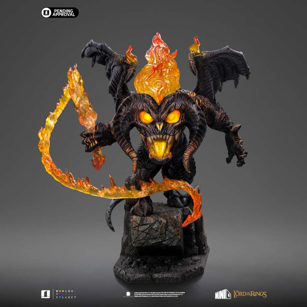 Lord of the Rings Balrog Mini Figur iron studios