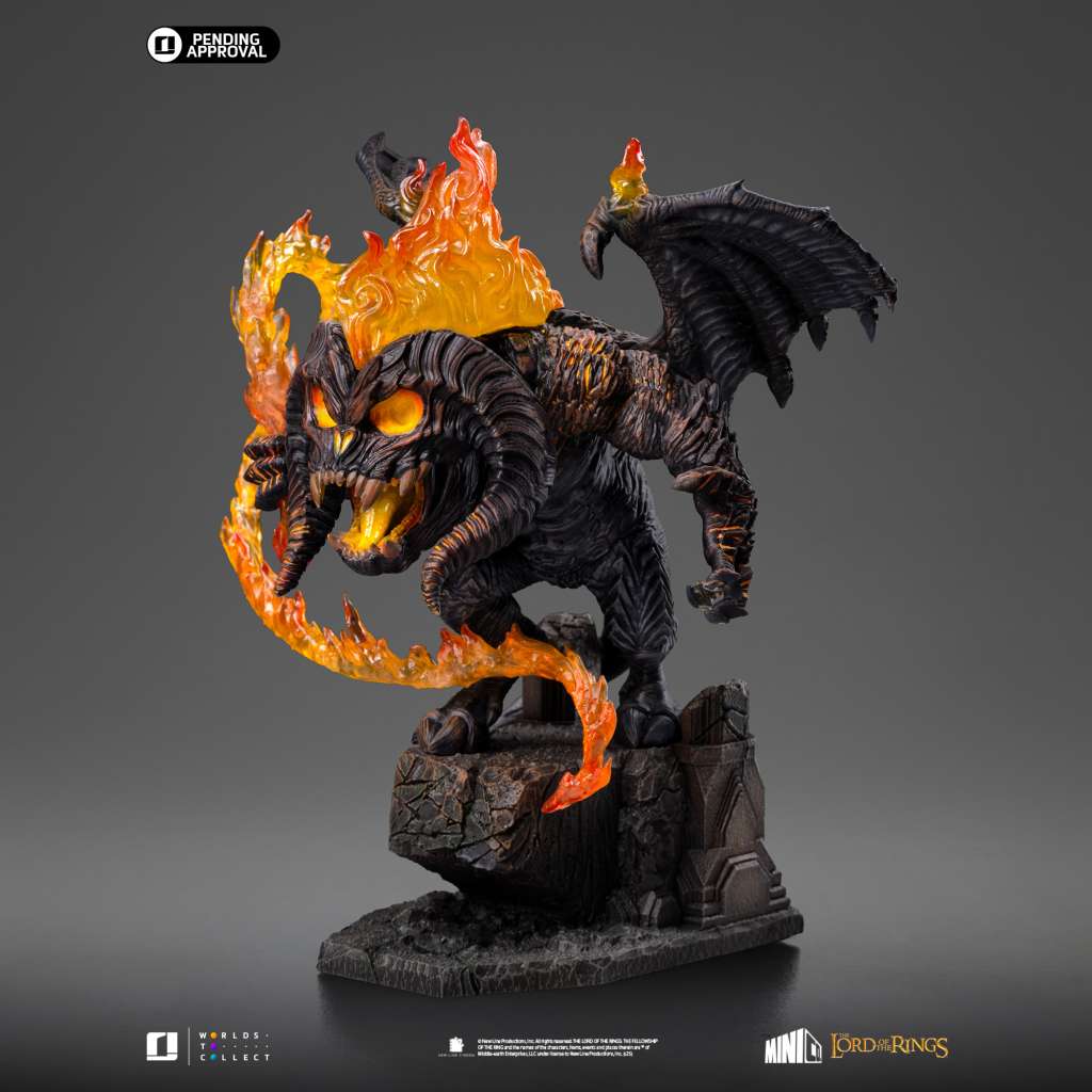Lord of the Rings Balrog Mini Figur iron studios