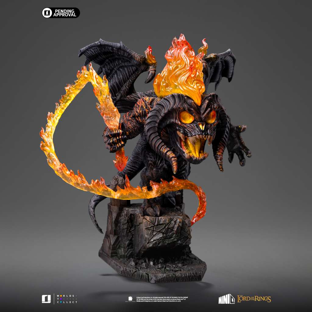 Lord of the Rings Balrog Mini Figur iron studios