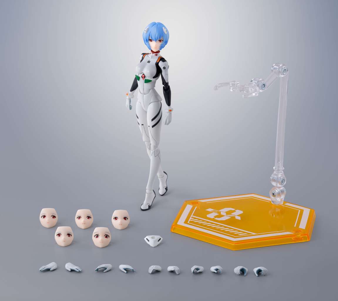 Neon Genesis Evangelion Rei Ayanami S.H.Figuarts - Samlarfigur bandai