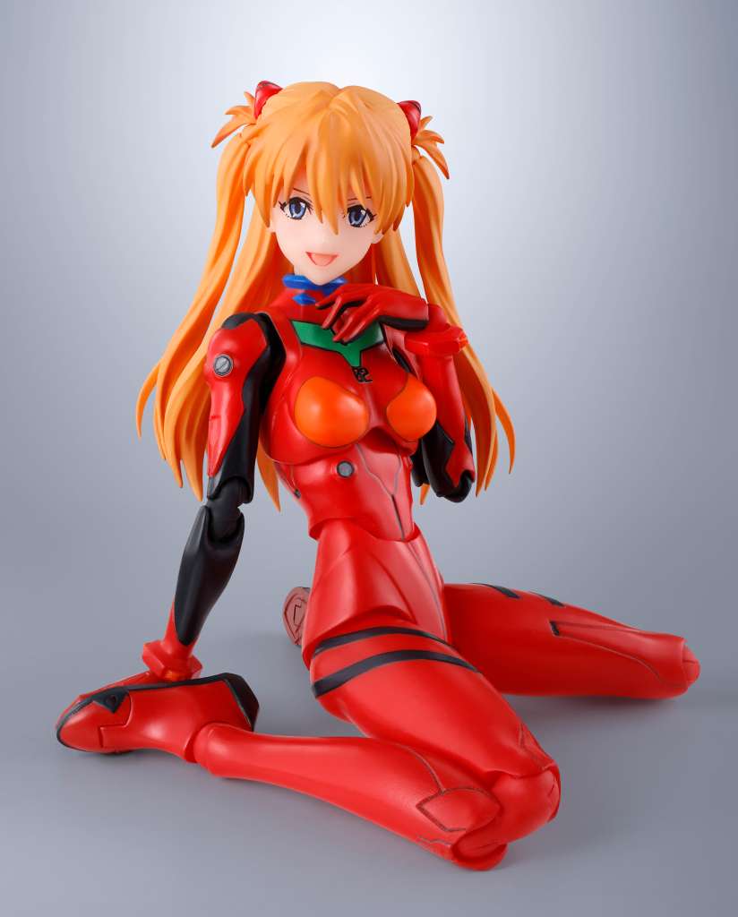 Neon Genesis Evangelion Asuka Shikinami Langley S.H.Figuarts - Fantastisk Samlarfigur bandai