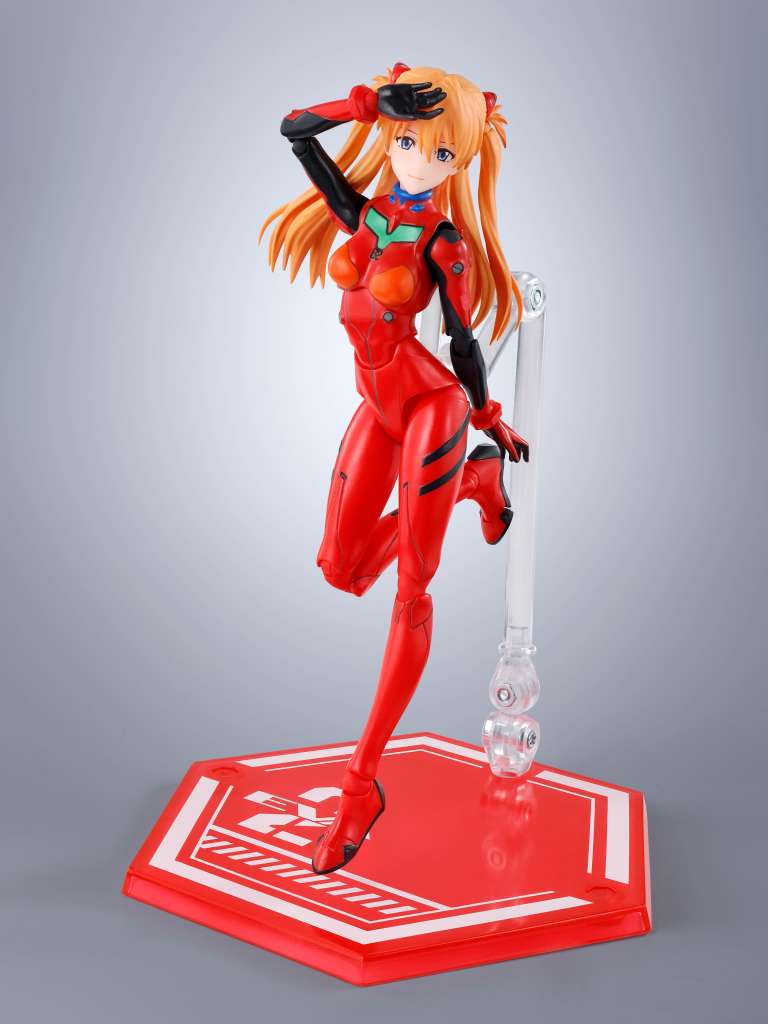 Neon Genesis Evangelion Asuka Shikinami Langley S.H.Figuarts - Fantastisk Samlarfigur bandai