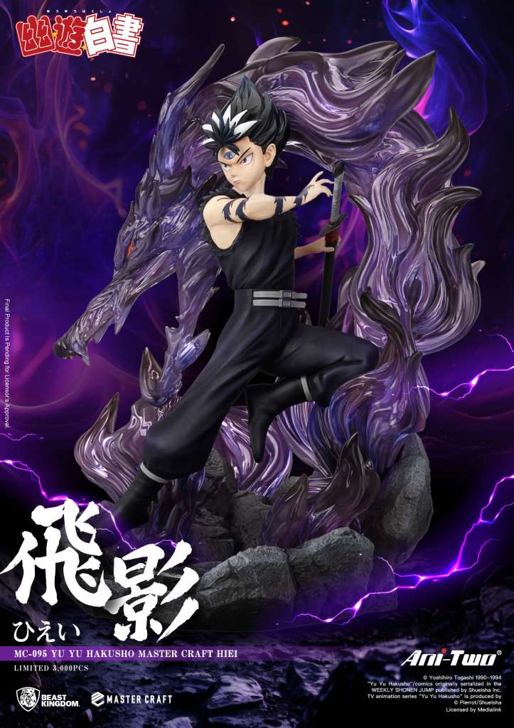Yu Yu Hakusho Hiei Master Craft Figur beast kingdom